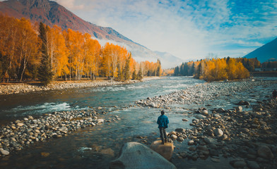 Xinjiang Hemu Village scenery