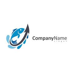 Fishing Logo template