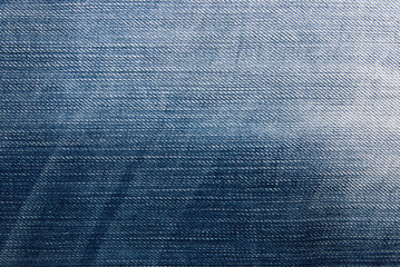 Denim texture for background.Blue jeans