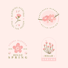 Cherry blossom background collection