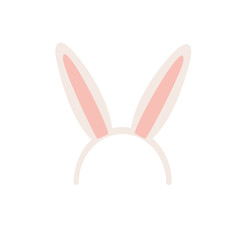 rabbit ears isolated icon