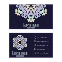 Corporate business or visiting card, professional designer