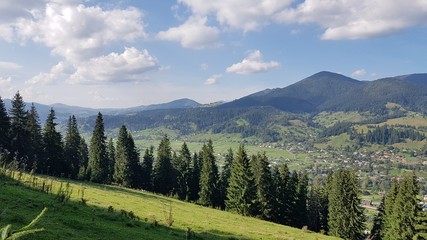 View of the village
