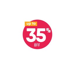 Discount up to 35% off Label Vector Template Design Illustration