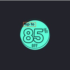 Discount up to 85% off Label Vector Template Design Illustration