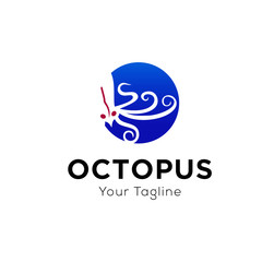 Octopus Logo Template