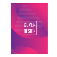 flyer, cover, brochure, poster or banner template design with abstract geometric shape background