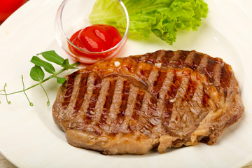 Rib eye steak