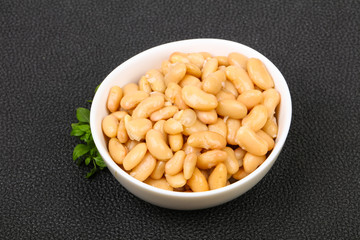 Baked white bean