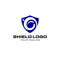 Obraz premium Abstract Shield Logo Template 