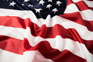 American flag waving background. Independence Day, Memorial Day, Labor Day - Image.