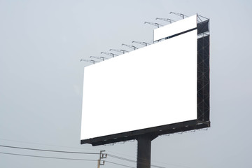 Obraz premium Blank billboard for advertisement.