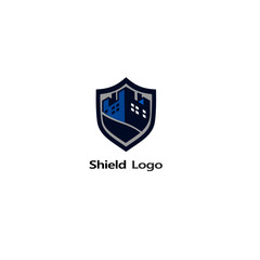 Abstract Shield Logo Template 