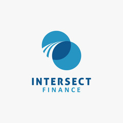 Intersect business logo design