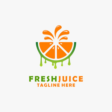 Orange Juice Logo Design