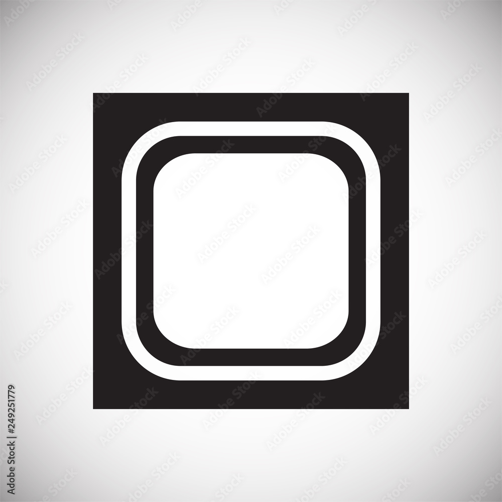 Fototapete Electric ware icon on white background for graphic and web design, Modern simple vector sign. Internet concept. Trendy symbol for website design web button or mobile app