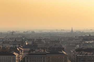 Sunrise in Budapest