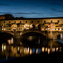 Fototapeta na wymiar Most złotników - Włochy- Florencja