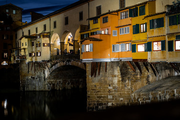 Obraz premium Most złotników- Florencja - włochy