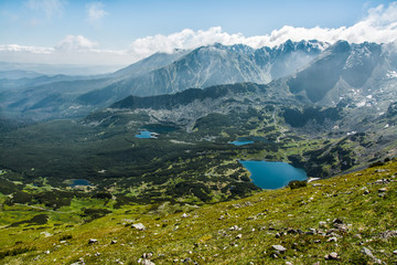 Piękny górski krajobraz, Tatry, Polska