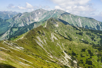 Fototapeta Piękny górski krajobraz, Tatry, Polska obraz