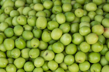 Jujube in the market.