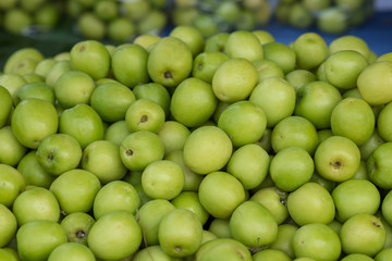 Jujube in the market.
