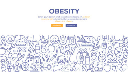 OBESITY BANNER CONCEPT