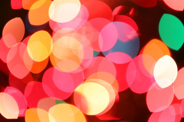 intentionally blurred background with lights and colors ideal as