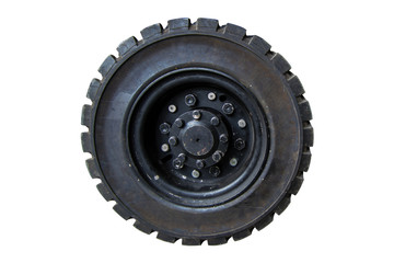 Wheel hub the forklift