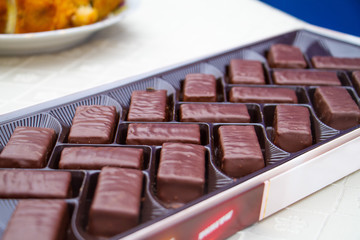 chocolate with nuts