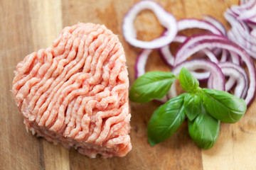 steak haché aromatisé 