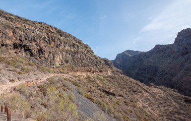 Fototapeta premium barranco del infierno tenerife canarias