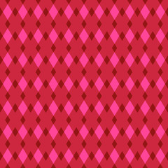 Vector fabric rhombus abstract seamless background