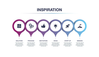 INSPIRATION INFOGRAPHIC CONCEPT