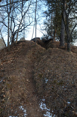beautiful winter mountain landscape