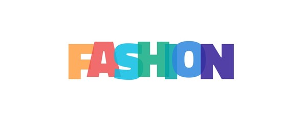Fashion word concept