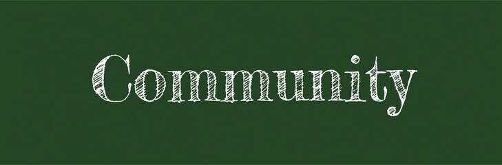 Community word concept