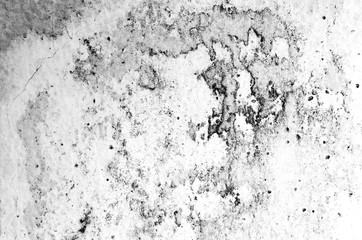 Texture black and white abstract grunge style. Vintage abstract texture of old surface. Pattern and texture of cracks, scratches and chip.