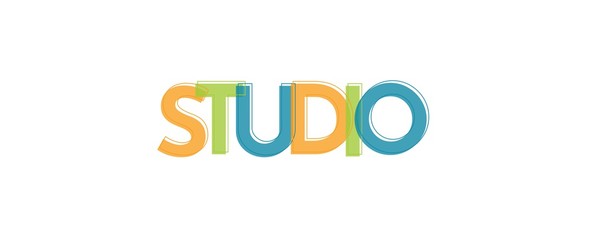 Studio word concept