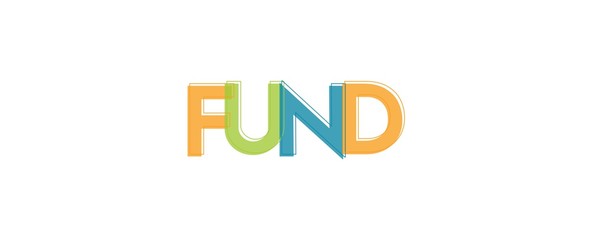 Fund word concept