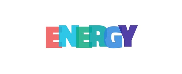 Energy word concept
