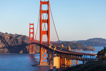 Golden Gate Bridge, Marin County, San Francisco, California, USA