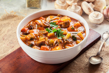 Vegan Irish stew for St. Patrick's Day