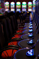 gambling machines in casino