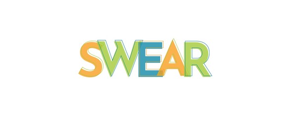 Swear word concept