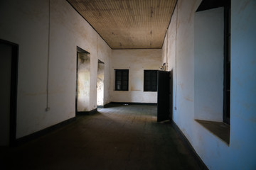 Interior view to Elmina castle and fortress, Ghana