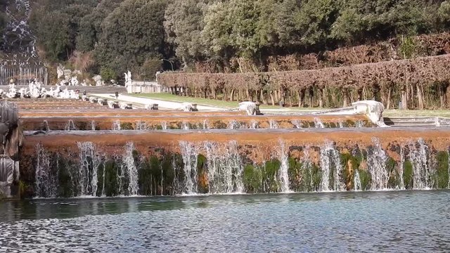 Reggia di Caserta - Cascate della Fontana di Venere e Adone