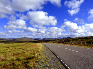 Scotland Road in Glencoe