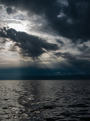 Obraz premium Beautiful landscape in southwestern Uganda, at the Bwindi Impenetrable Forest National Park, at the borders of Uganda, Congo and Rwanda. The Bwindi National Park is the home of the mountain gorillas